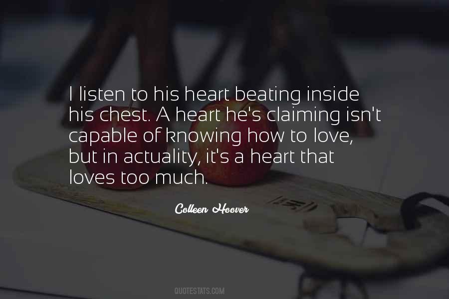 Inside Of His Heart Quotes #1182752