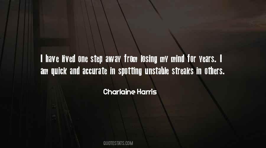 Quotes About Losing One's Mind #1119292