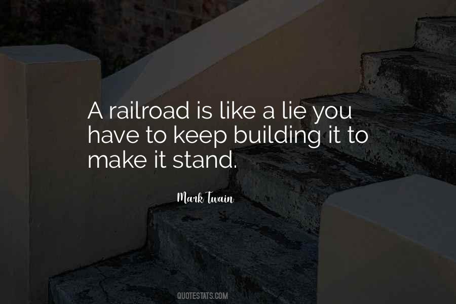 Quotes About Railroads #193605