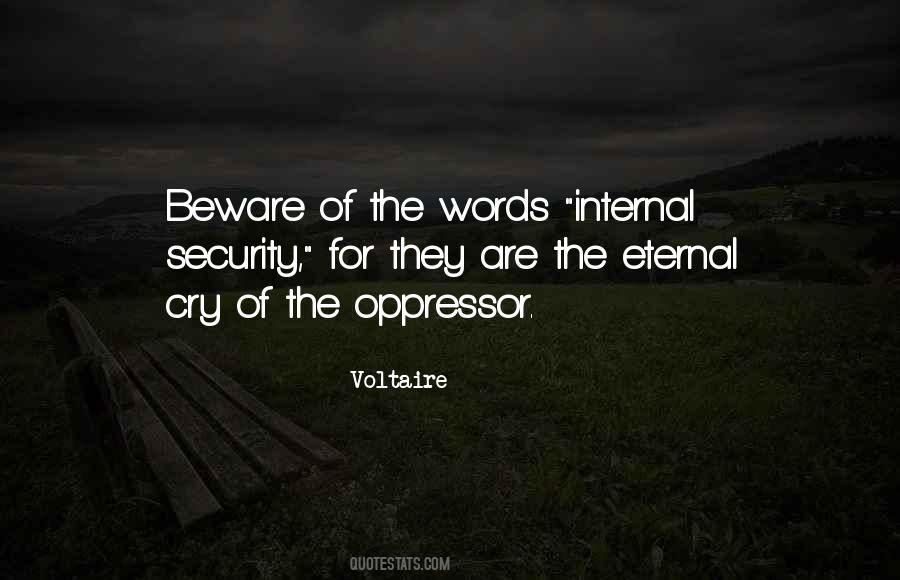 Quotes About Eternal Security #253036
