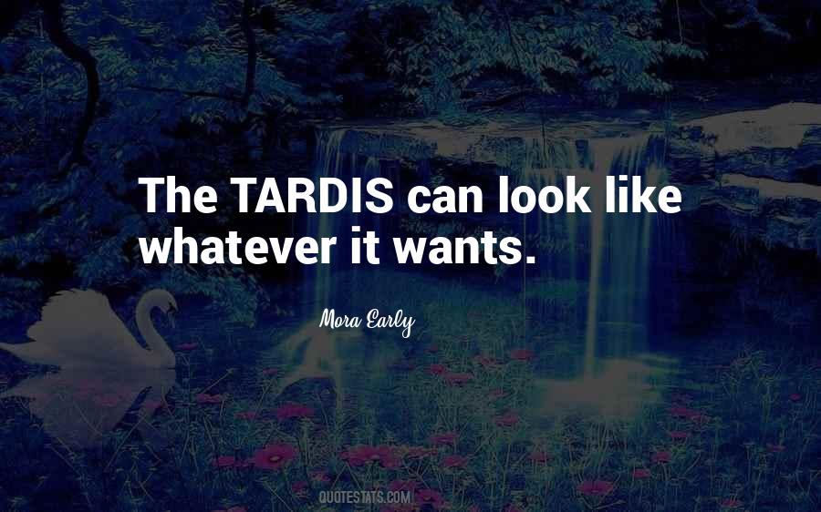 The Tardis Quotes #776349