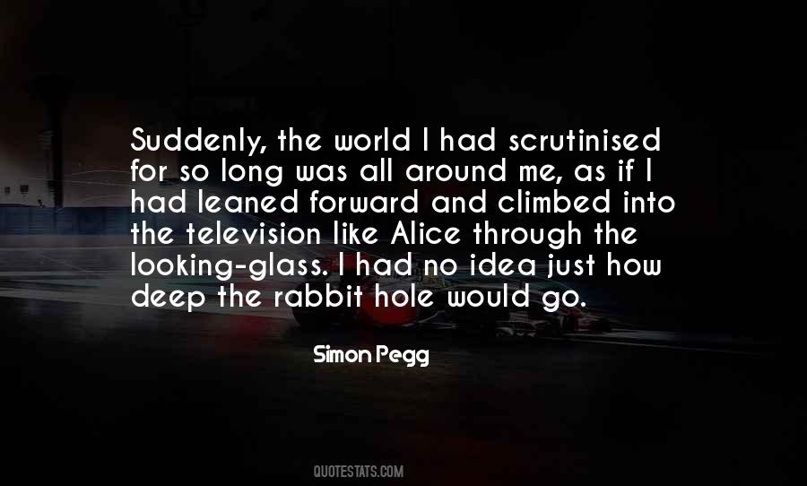 Quotes About Rabbit Hole #3609