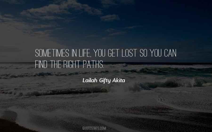 Quotes About Life Paths #615227