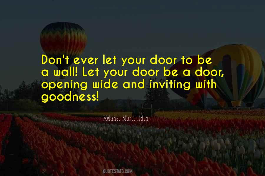 Door Opening Quotes #1525307