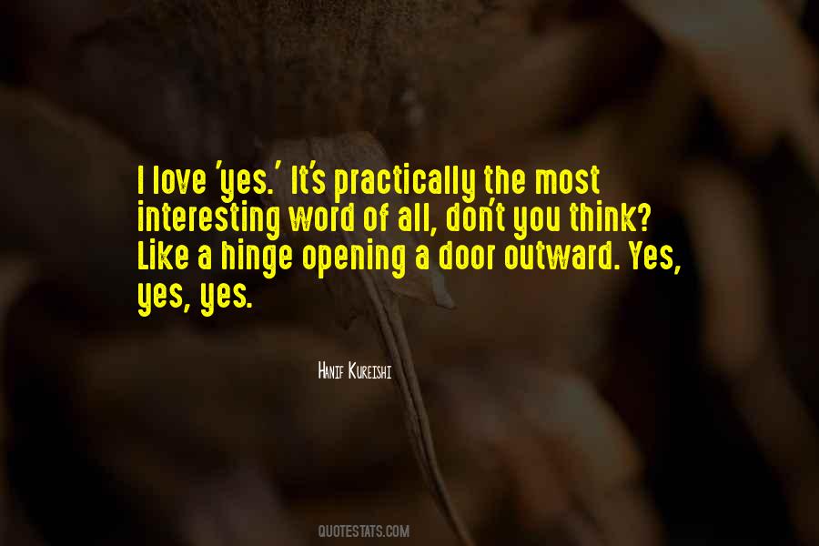 Door Opening Quotes #21251