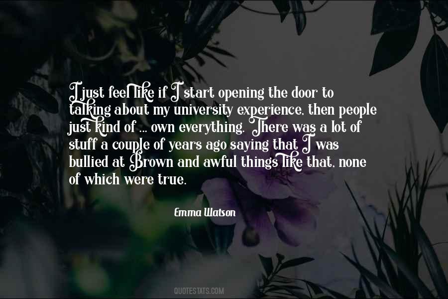 Door Opening Quotes #758060