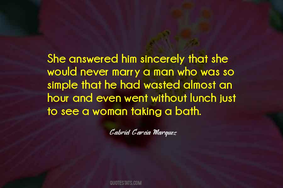 Quotes About Simple Woman #1845409