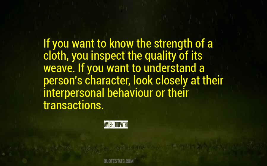 Quotes About Quality Of Character #1097357