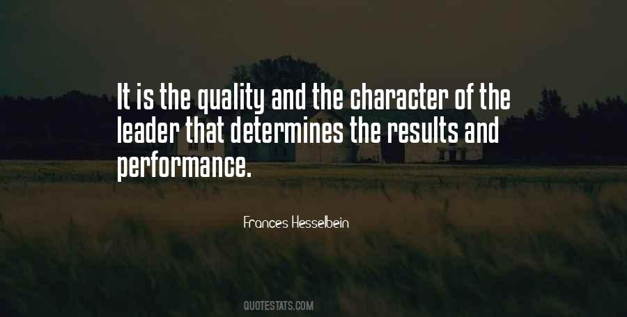 Quotes About Quality Of Character #1285756