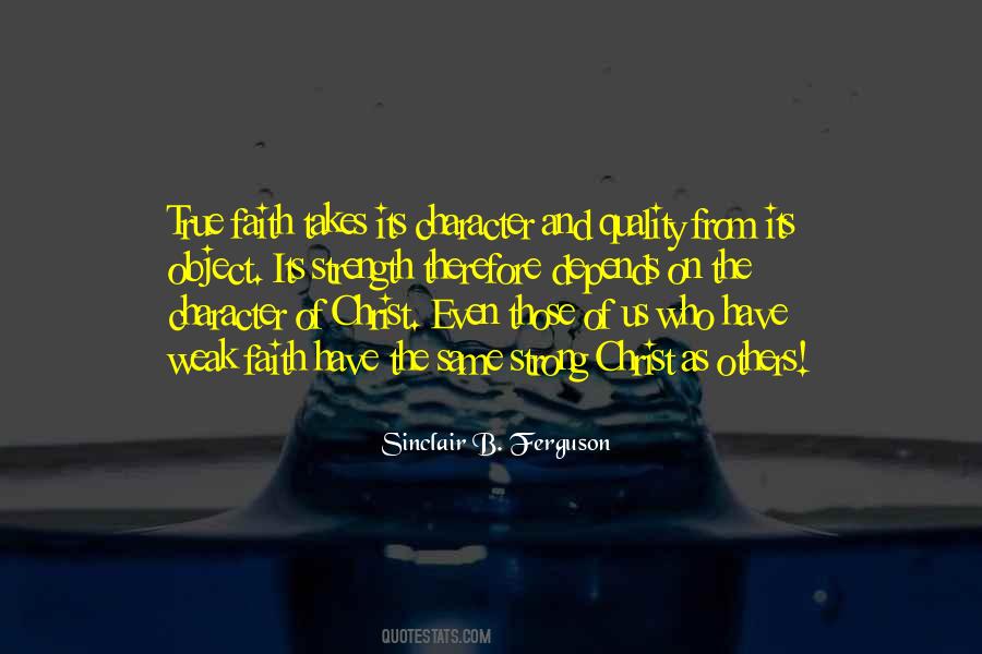 Quotes About Quality Of Character #1682281