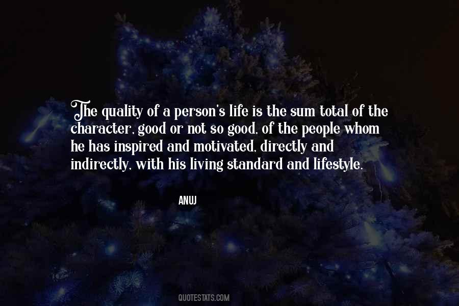 Quotes About Quality Of Character #470540