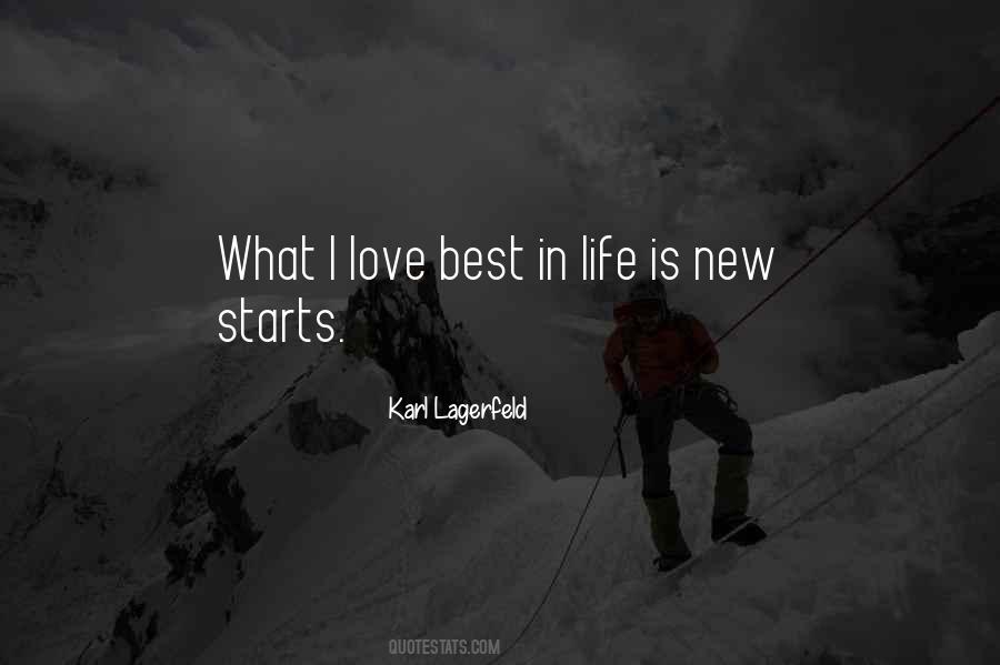 Love Starts Quotes #1106821