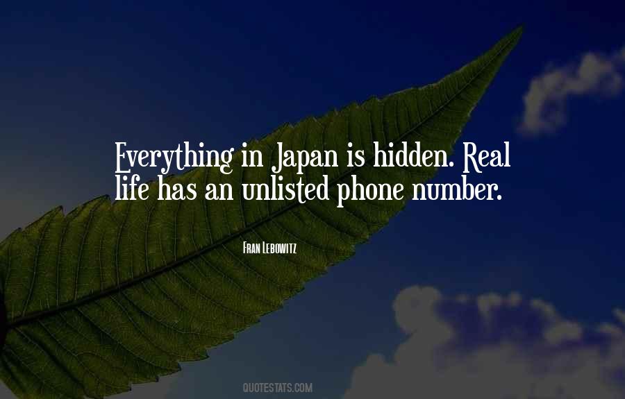 In Japan Quotes #1435593