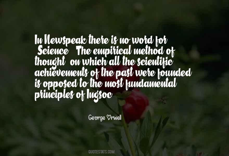 Empirical Method Quotes #1067984
