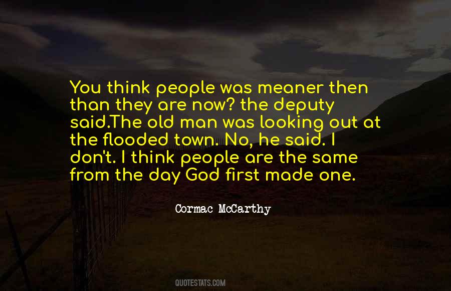 Then God Said Quotes #384098