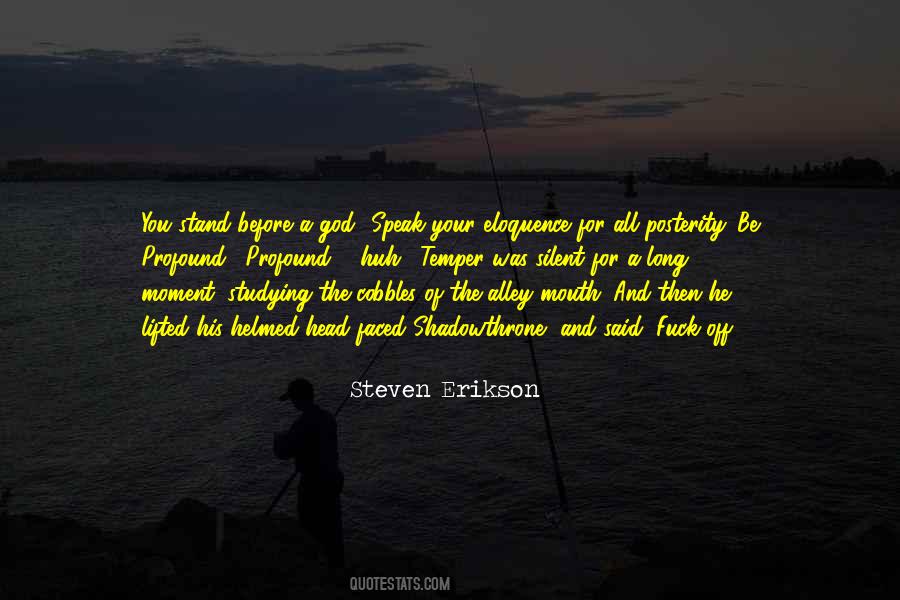 Then God Said Quotes #994966