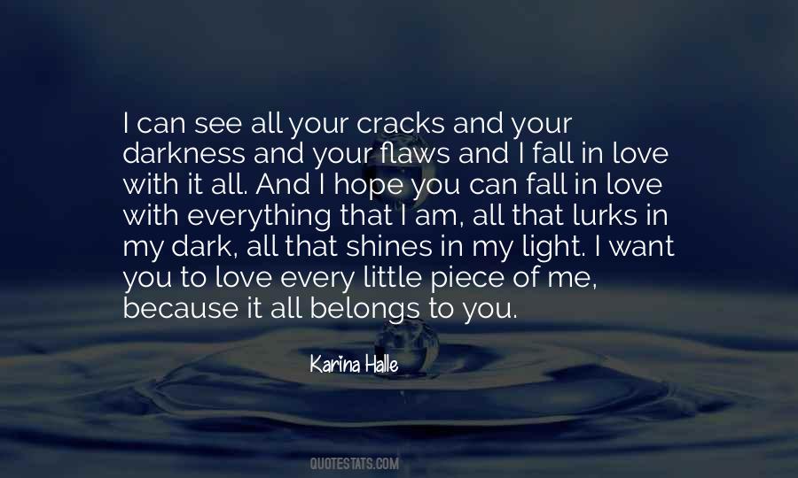 Quotes About Cracks And Light #804537
