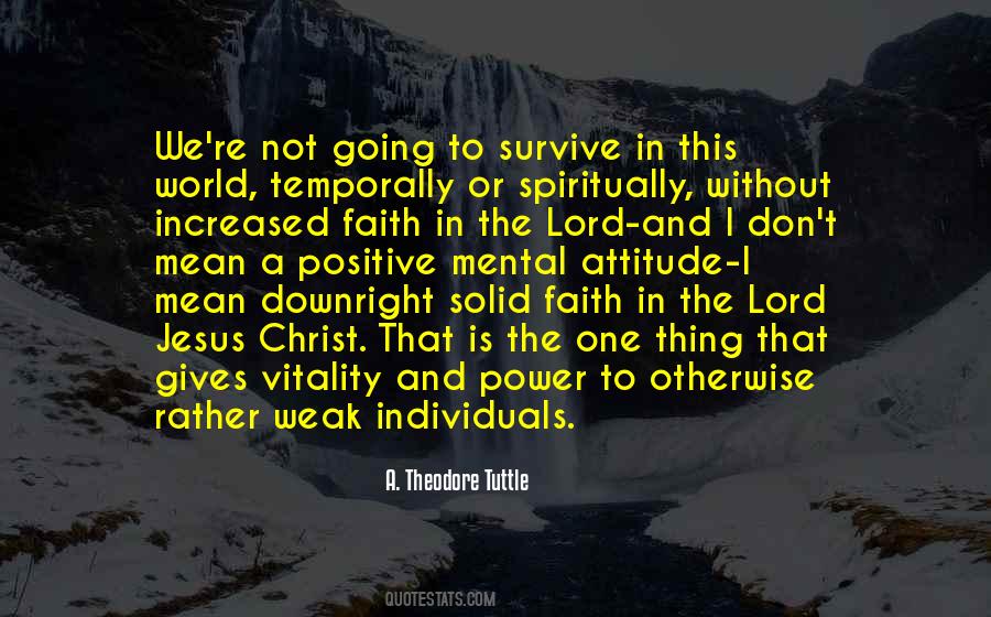 Faith Power Quotes #278588