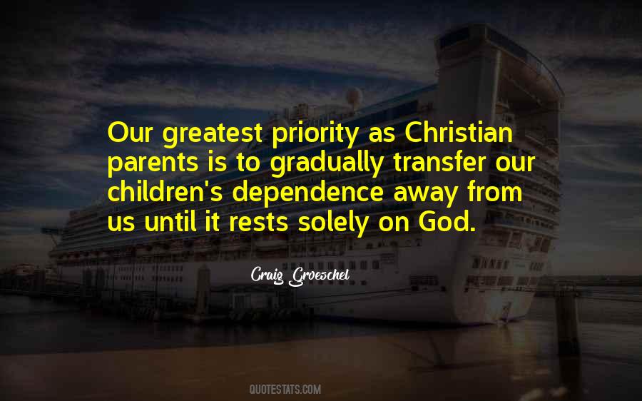 God Priorities Quotes #1375807