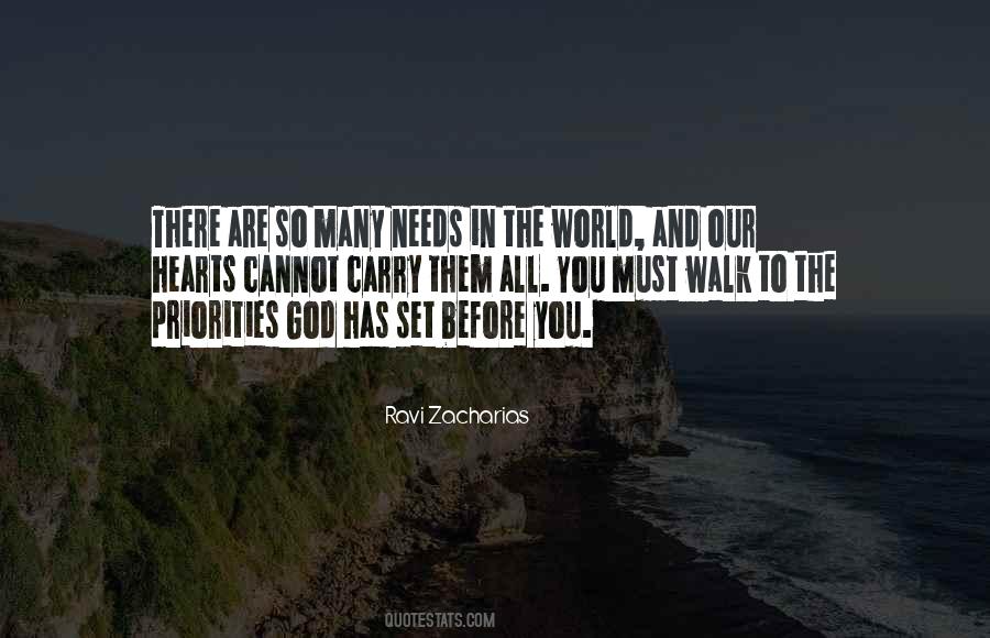 God Priorities Quotes #251518