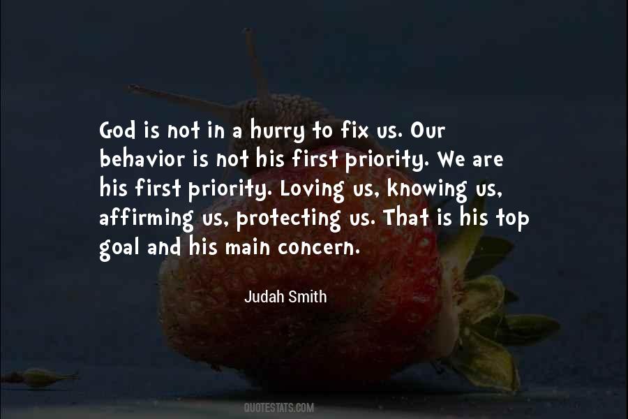 God Priorities Quotes #463186