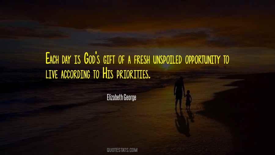 God Priorities Quotes #878251