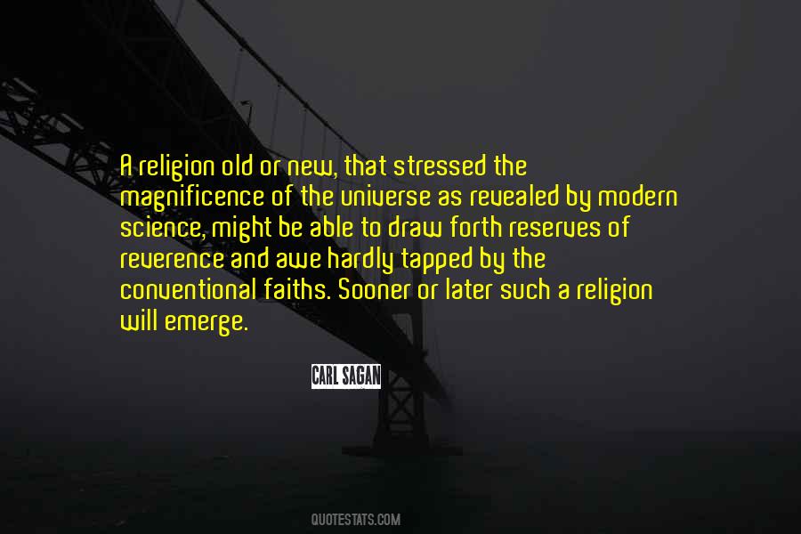 Science The New Religion Quotes #1773042