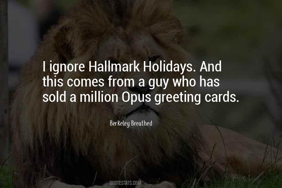 Quotes About Hallmark #1792582