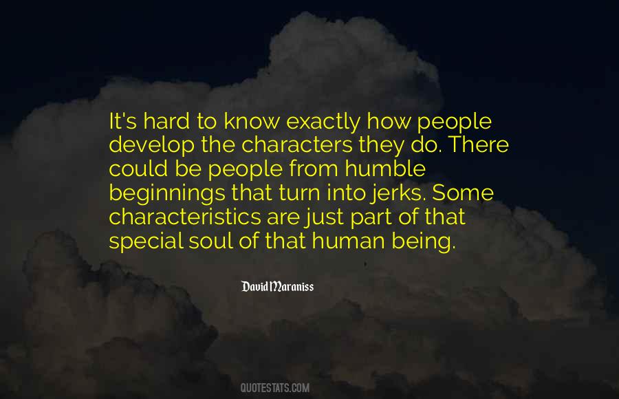 Characteristics In People Quotes #1496898