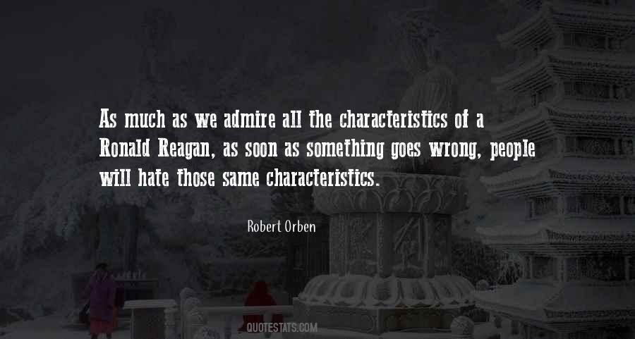 Characteristics In People Quotes #658617