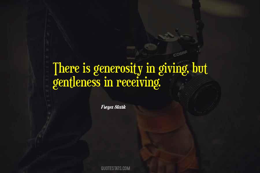 Quotes About Giving Rather Than Receiving #241275