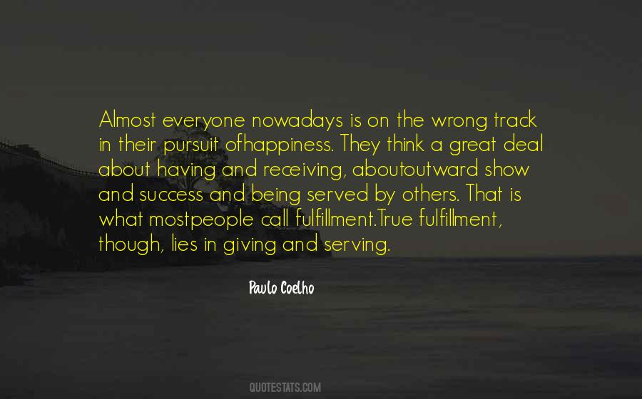 Quotes About Giving Rather Than Receiving #66497