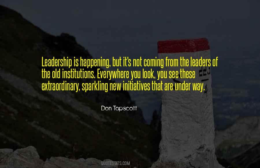 New Leaders Quotes #1606733