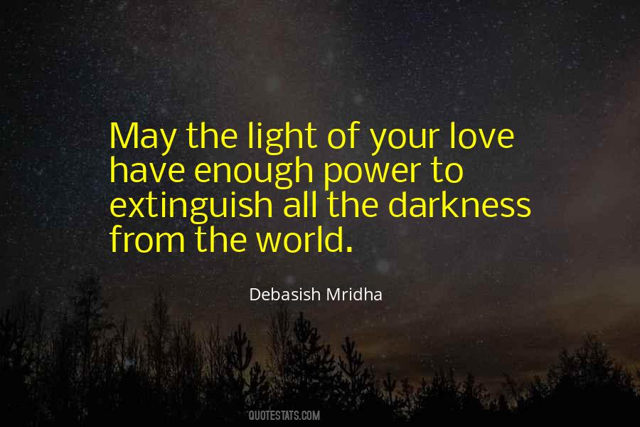 The Power Of Darkness Quotes #1280703