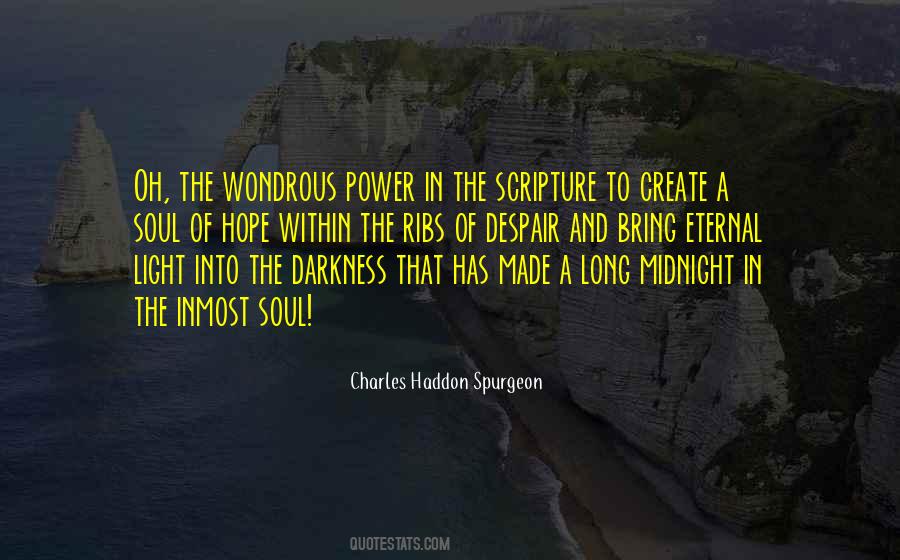 The Power Of Darkness Quotes #1707771