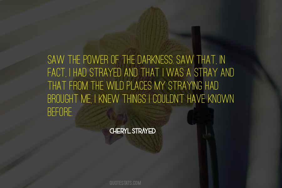 The Power Of Darkness Quotes #295399