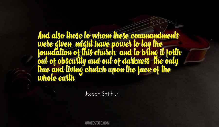 The Power Of Darkness Quotes #996487