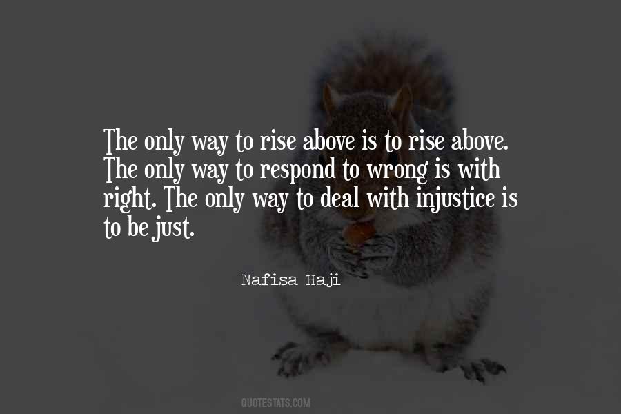 Quotes About Rise Above #1082718
