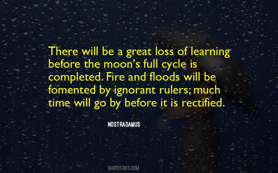 Quotes About Time And Loss #160938