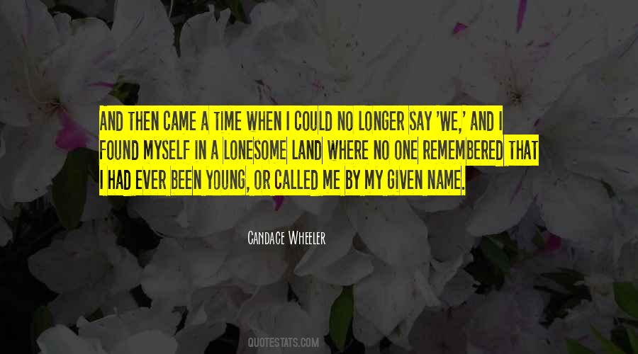 Quotes About Time And Loss #184056