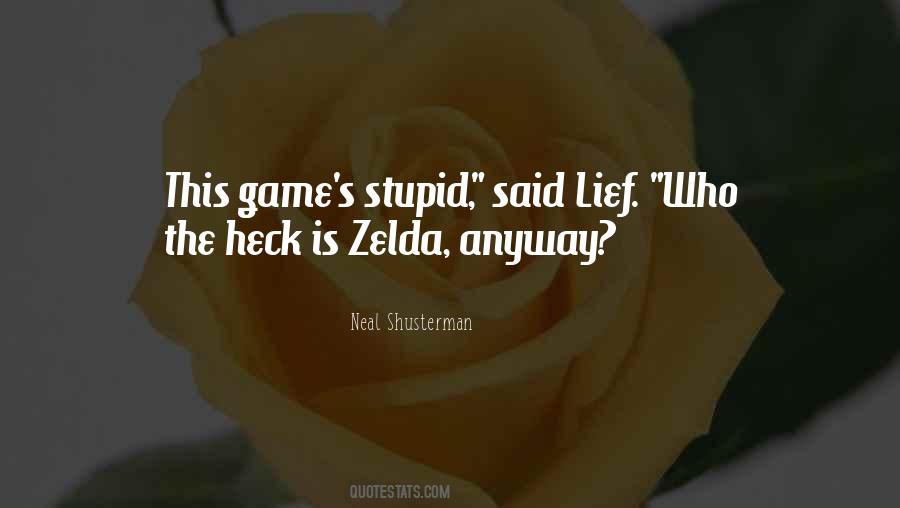 Quotes About Zelda #162078