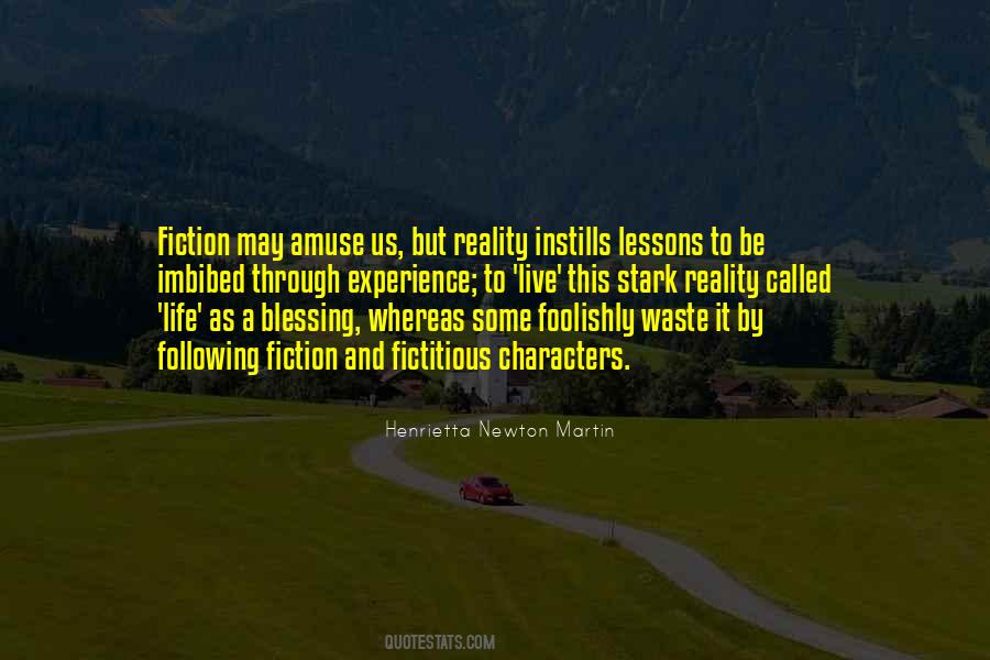 Quotes About Stark Reality #414468