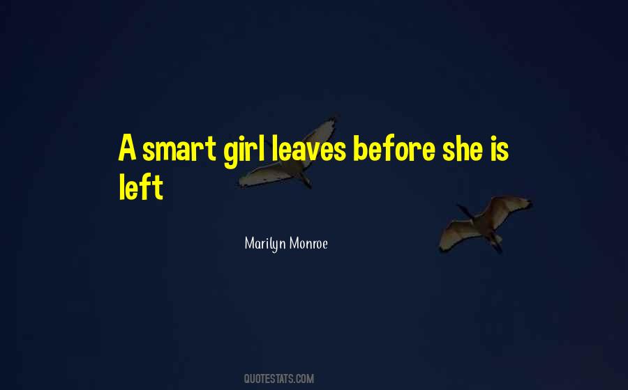 Quotes About Smart Girl #598365