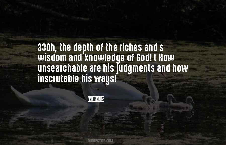 God S Wisdom Quotes #454120