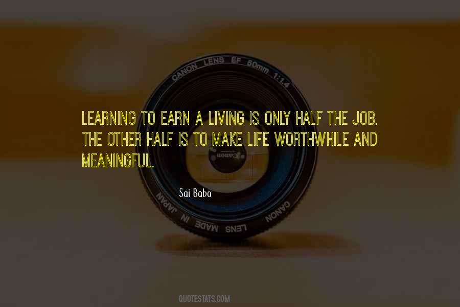 Quotes About Meaningful Learning #619696