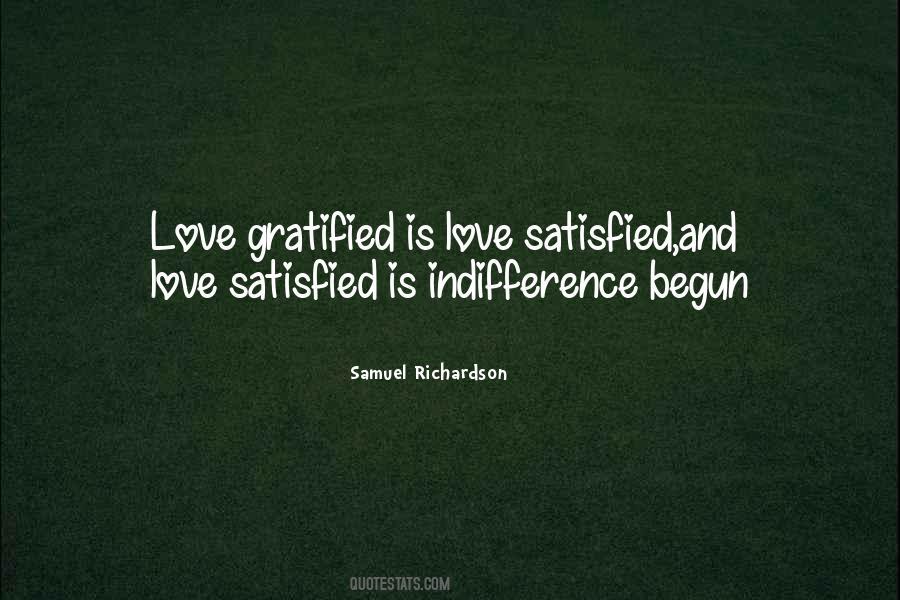 Love Satisfied Quotes #30265