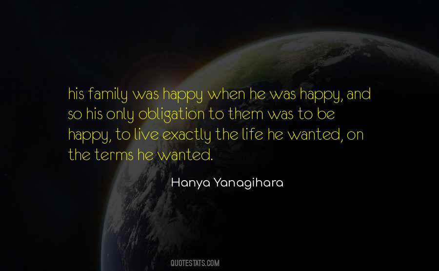 Quotes About Happy Family Life #1609192