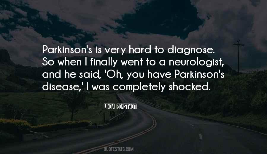 Quotes About Parkinson's Disease #285996