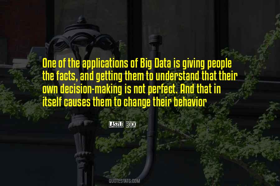 Quotes About Data-driven Decision Making #1003169
