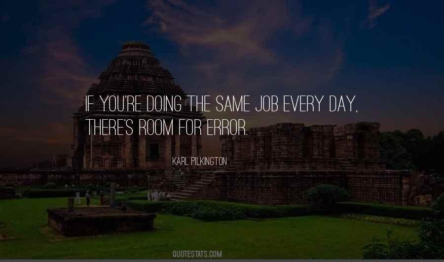 Room For Error Quotes #940615